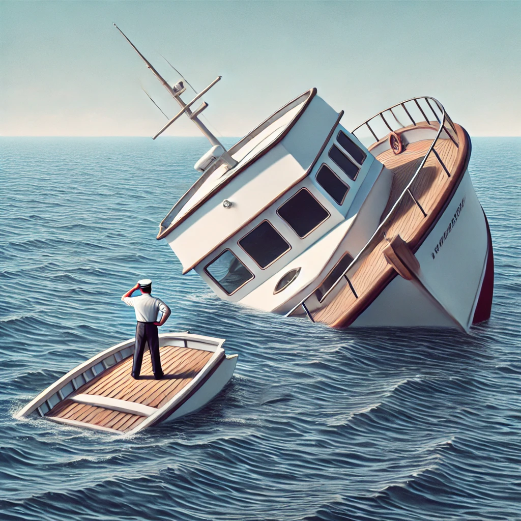 Slop Haus | A boat where the front fell off