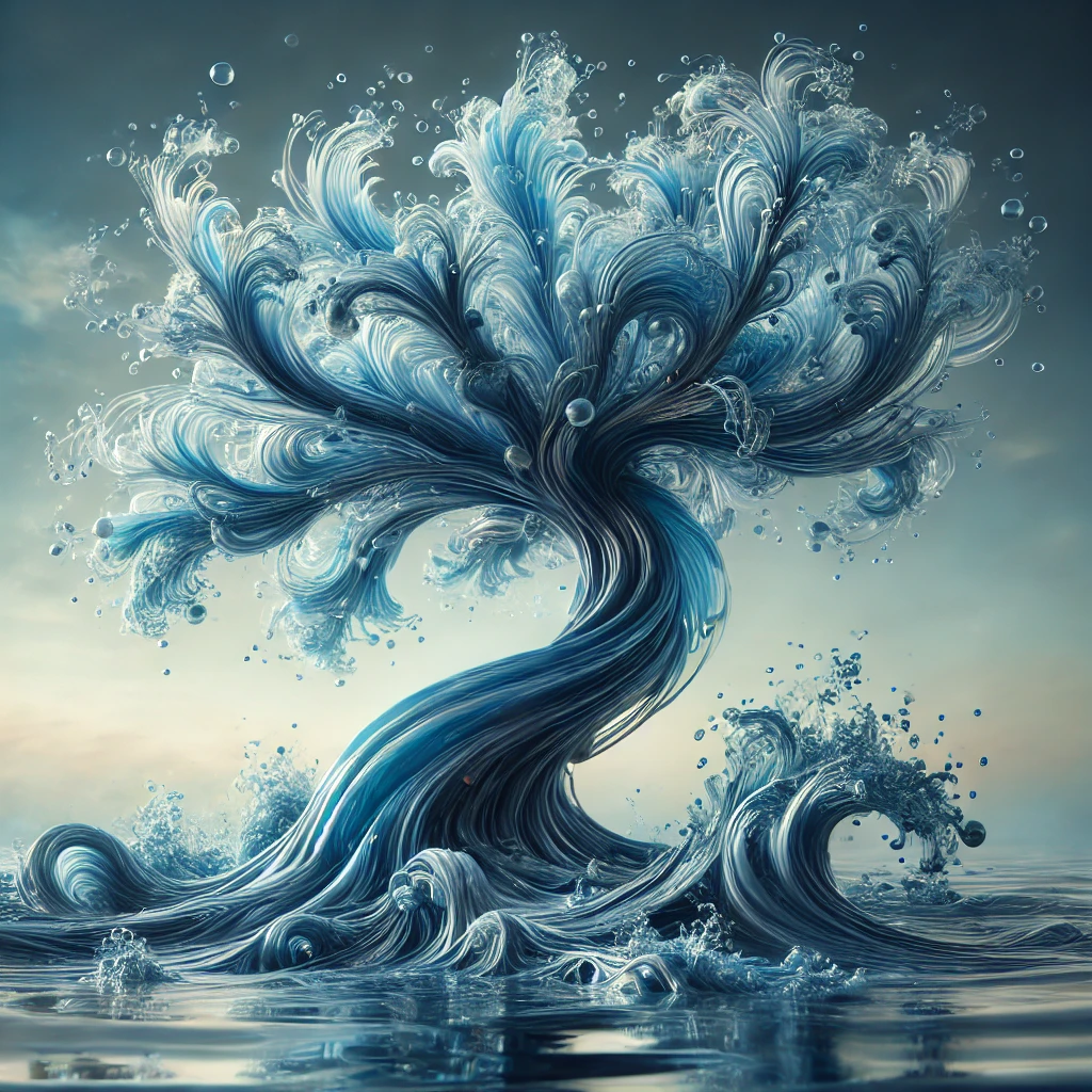 Slop Haus | A sweeping ice tree