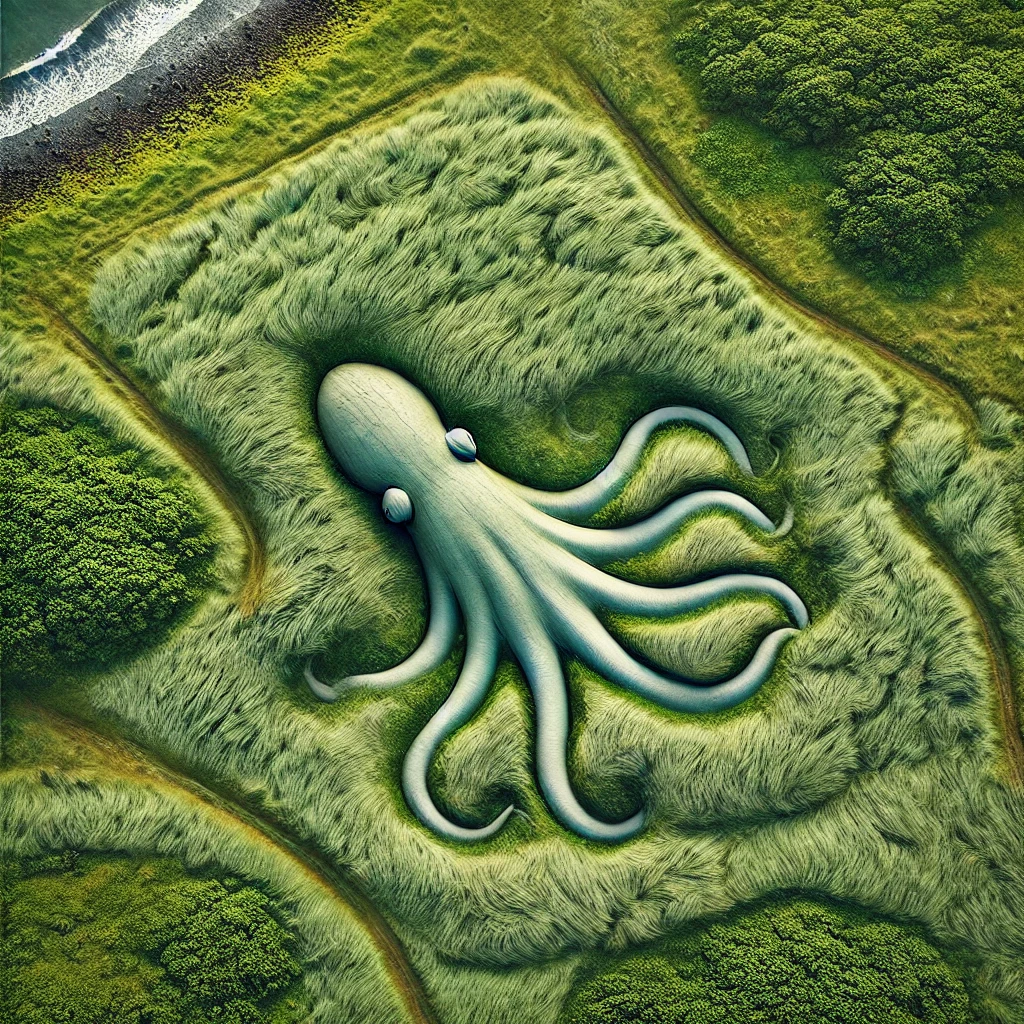 Slop Haus | A squid in an unexpected place
